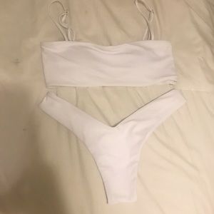 White Bikini Set